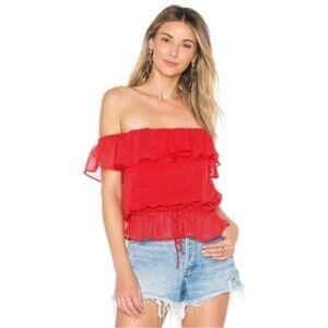 Lovers + Friends Off Shoulder Top